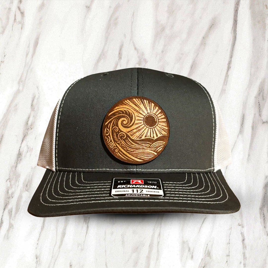 Leather Patch Hats
